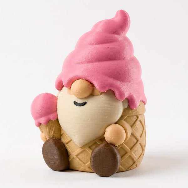 Ice Cream Gnome Figurine