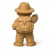 Figurine de la bonne direction sculptée façon bois