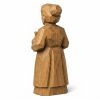 Figurine Marie Curie façon bois