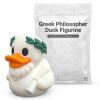 Ensemble de figurines canard philosophe grec