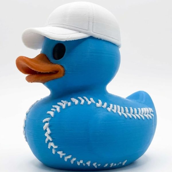 Ocean Blue Softball Duck Collectible