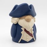 Revolutionary Gnome Buddy Collectible Figurine - Unique Desk Decor for Adults – 3D Printed in Canada