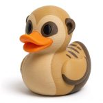 Meerkat Duck Collectible Figurine - Unique Desk Decor for Adults – 3D Printed in Canada