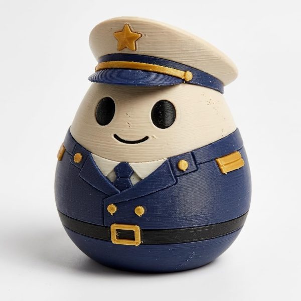 Lieutenant Egg Figurine