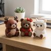 Ensemble de figurines d'oursons