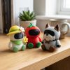 Ensemble de figurines robots
