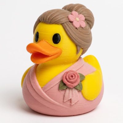 Mother of The Bride Duck Collectible Figurine - Unique Desk Decor for Adults – 3D Printed in Canada