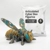Ensemble de figurines de robots articulés