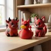 Ensemble figurine diable