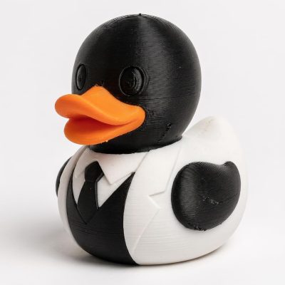 Inverted Duck Collectible Figurine - Unique Desk Decor for Adults – 3D Printed in Canada