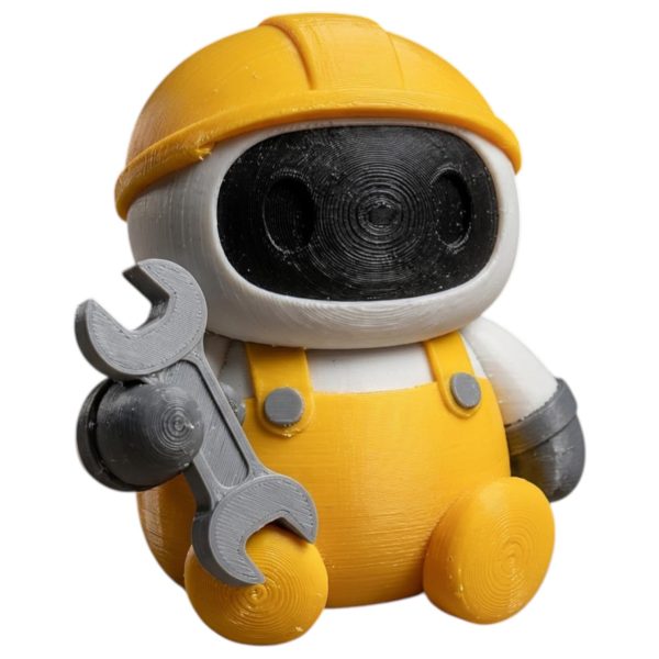 Mechanic Robot Figurine
