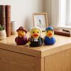 Ensemble de figurines canards professions