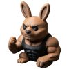 Ensemble de figurines de lapins culture pop