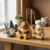 Ensemble de gnomes de collection des métiers