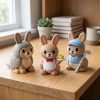 Lot de figurines Lapin tatou