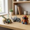 Ensemble de figurines de robots articulés