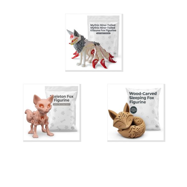 Fox Variety Figurine Bundle