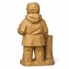 Figurine Récolte du sirop d'érable façon bois