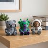 Lot de figurines ourson en peluche sci-fi