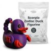 Ensemble de figurines de canards du zodiaque
