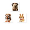 Ensemble de figurines de chiots