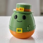 Leprechaun Eggling Collectible Figurine - Unique Desk Decor for Adults – 3D Printed in Canada