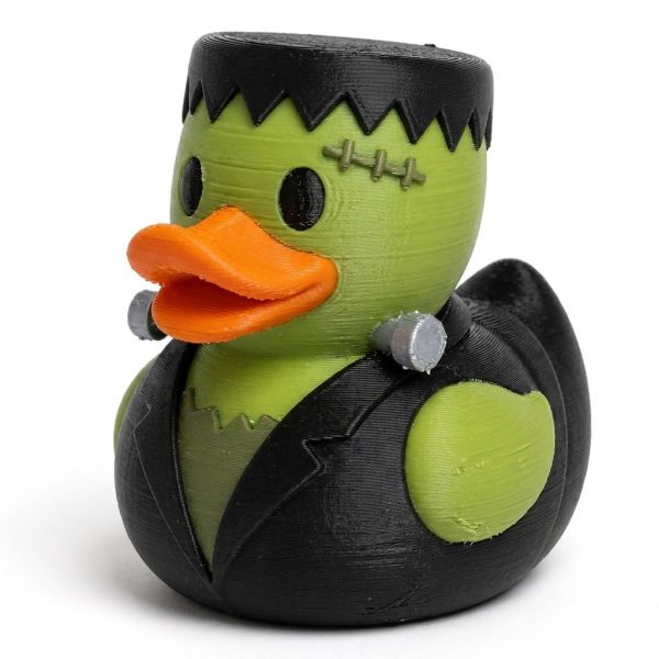 Frankenstein Monster Duck Figurine
