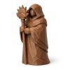 Figurine guetteur de l'aube sculptée façon bois