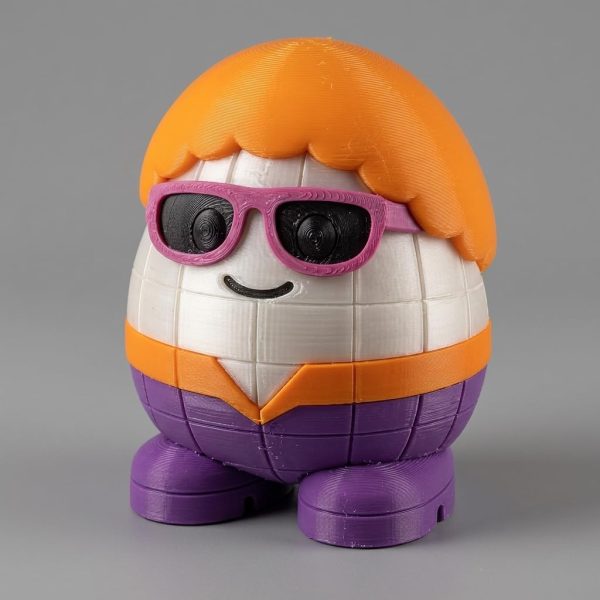 Figurine œuf disco