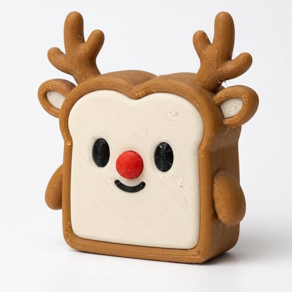 Figurine Toast renne Rudolph
