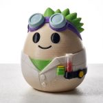 Mad Scientist Eggling Collectible Figurine - Unique Desk Decor for Adults – 3D Printed in Canada