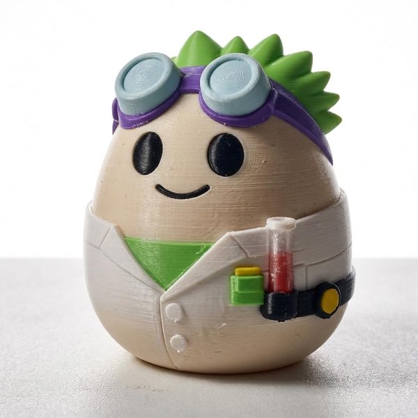 Mad Scientist Eggling Figurine
