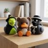 Ensemble de figurines de canard sorcière