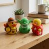 Lot de figurines de canards fantastiques