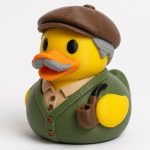Grandpa Duck Collectible Figurine - Unique Desk Decor for Adults – 3D Printed in Canada