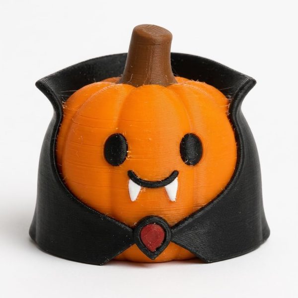 Vampire Pumpkin Figurine