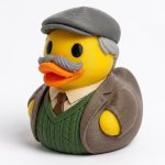 Father-in-Law Duck Collectible Figurine - Unique Desk Decor for Adults – 3D Printed in Canada