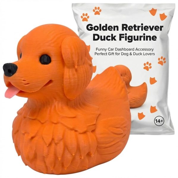 Golden Retriever Duck Collectible Figurine