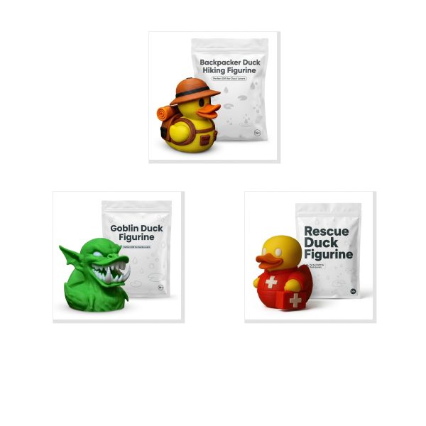 Fantasy Duck Figurine Bundle