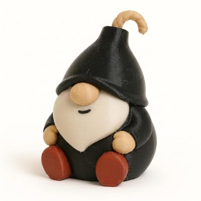 Bombshell Gnome Collectible Figurine - Unique Desk Decor for Adults – 3D Printed in Canada