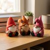 Ensemble de figurines de lutins Père Noël