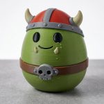 Orc Eggling Collectible Figurine - Unique Desk Decor for Adults – 3D Printed in Canada