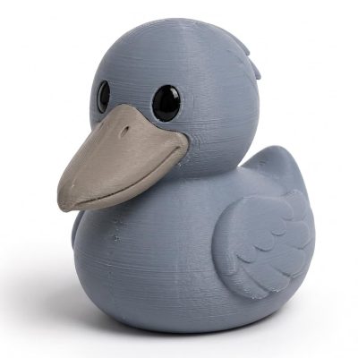 Shoebill Stork Duck Collectible Figurine - Unique Desk Decor for Adults – 3D Printed in Canada