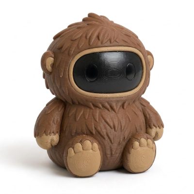 Bigfoot Robot Collectible Figurine - Unique Desk Decor for Adults – 3D Printed in Canada