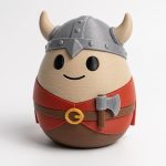 Nordic Viking Eggling Collectible Figurine - Unique Desk Decor for Adults – 3D Printed in Canada