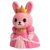 Lapin princesse rose