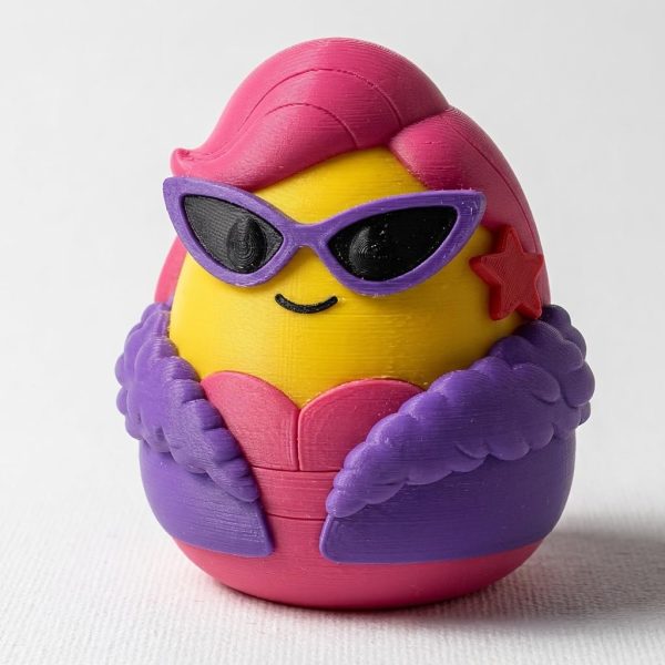 Figurine Eggling œuf coquin