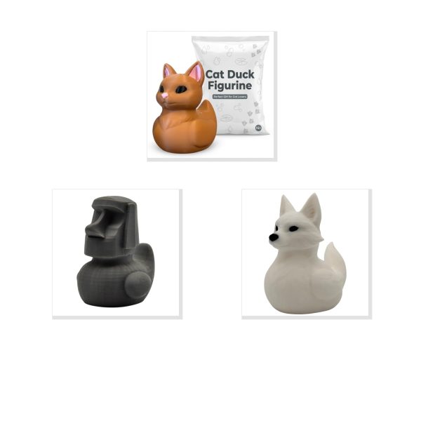 Whimsical Duck Collectible Set