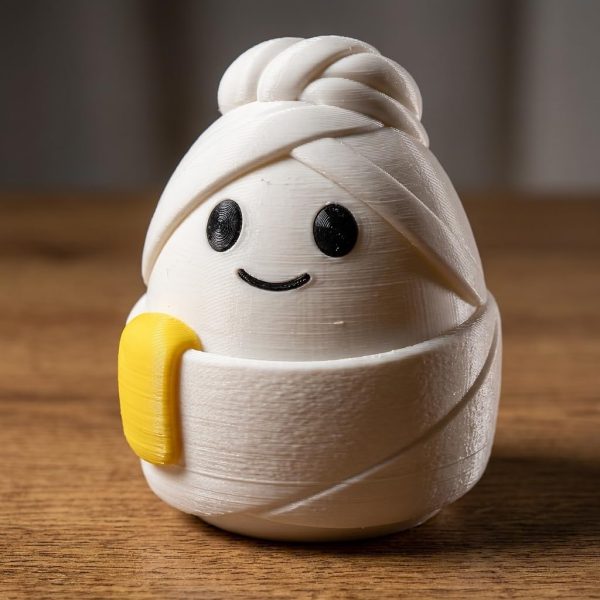Figurine Eggling serviette de bain
