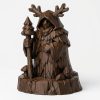 Lisière de la forêt sculptée façon bois
